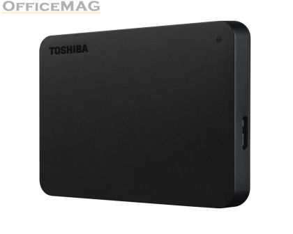 Твърд диск Toshiba Canvio Basics 2TB Black ( 2.5", USB 3.2 )