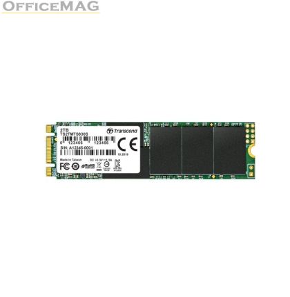 Твърд диск Transcend 2TB, M.2 2280 SSD, SATA3 B+M Key, TLC