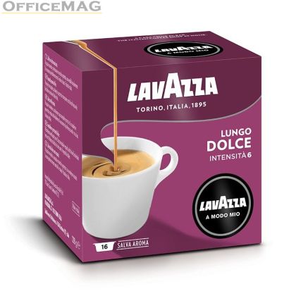 Кафе капсула Lavazza A Modo Mio Lungo Dolce 16 бр.