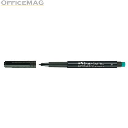 Универсален перманентен OHP маркер Faber-Castell 1525 М 1.0 mm Черен