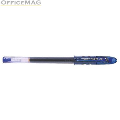 Гел химикалка Pilot Super Gel 0.7 mm Синя