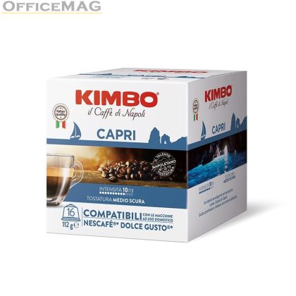 Кафе капсула Kimbo Capri 16 бр., съвместими с Dolce Gusto