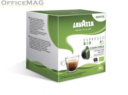 Кафе капсула Lavazza  Bio 16 бр., съвместими с Dolce Gusto