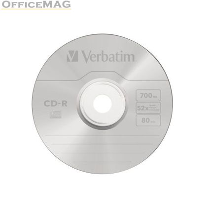 CD-R Verbatim 52x 700 MB 50 бр., фолио