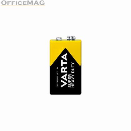 Батерия Varta Superlife Zinc 9V R22 Цинкова, 9V