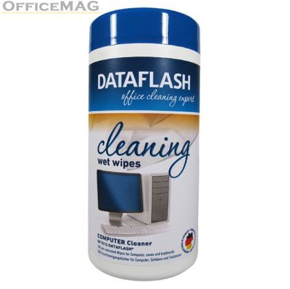 Мокри кърпи Data Flash Универсални, 100 бр. в туба