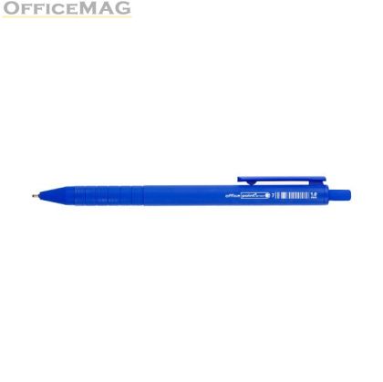 Автоматична химикалка Office Point Smooth 1.0 mm Синя