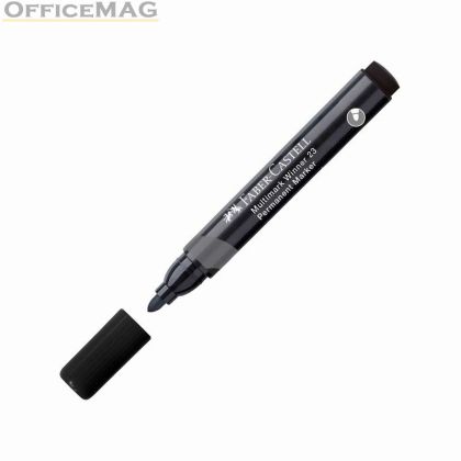 Перманентен маркер Faber-Castell Multimark Winner 23 Объл връх 2.8 mm Черен