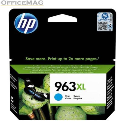 Консуматив HP 963XL High Yield Cyan Original Ink Cartridge