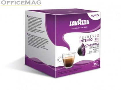 Кафе капсула Lavazza Intenso 16 бр., съвместими с Dolce Gusto