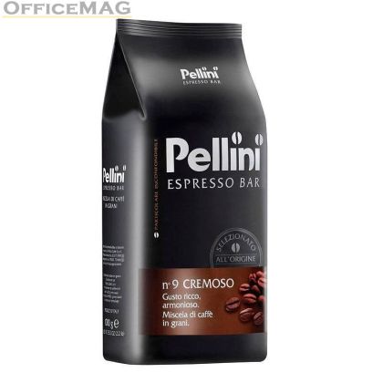 Кафе Pellini  N9 Cremoso, на зърна, 1 kg