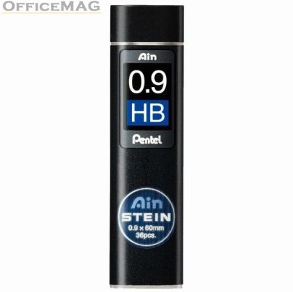 Графити Pentel AIN Stein HB 0.9 mm 36 бр.