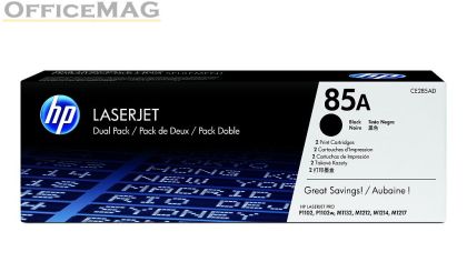 Консуматив HP 85A Black Dual Pack LaserJet Toner Cartridges