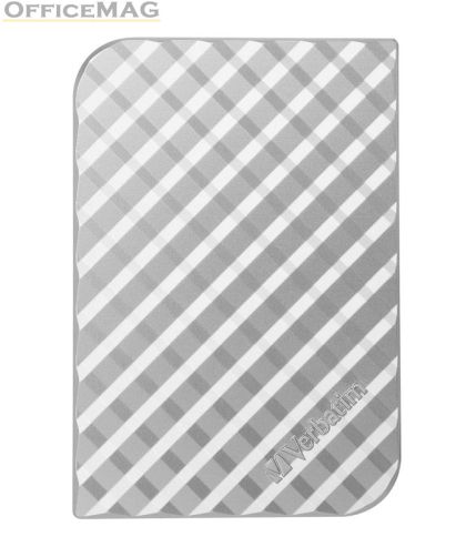 Твърд диск Verbatim STORE 'N' GO 2.5" (6.35CM) Gen 2 1TB USB 3.0 Silver