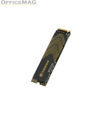 Твърд диск Transcend 1TB, M.2 2280, PCIe Gen4x4, NVMe, 3D TLC, with Dram(Graphene Heatsink)