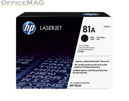 Консуматив HP 81A Black Original LaserJet Toner Cartridge