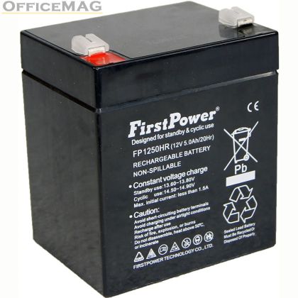 Батерия FirstPower FP5-12 - 12V 5Ah F2