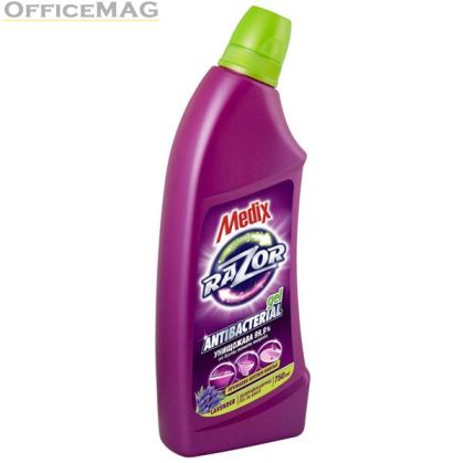 Почистващ препарат за баня Medix Razor Gel Гел 750 ml Lavender