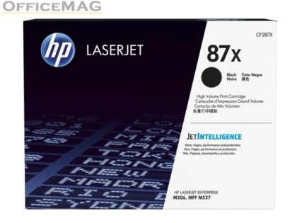 Консуматив HP 87X High Yield Black Original LaserJet Toner Cartridge (CF287X)