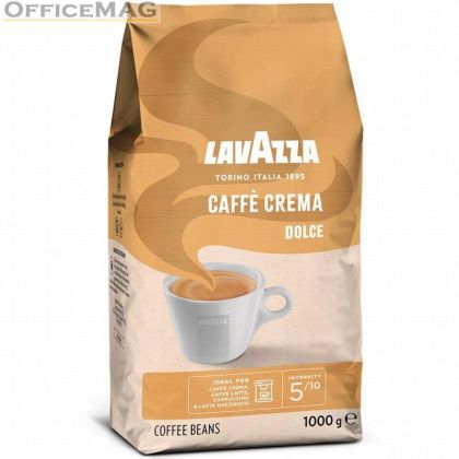 Кафе Lavazza Crema Dolce, на зърна, 1 kg