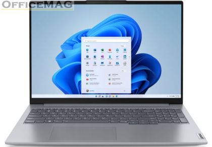 Лаптоп Lenovo ThinkBook 16 G6 AMD Ryzen 5 7430U (up to 4.3GHz, 16MB), 32GB (16+16) DDR4 3200MHz, 1TB SSD, 16" WUXGA (1920x1200) IPS AG, AMD Radeon Graphics, 1080p&IR Cam, WLAN, BT, Backlit KB, FPR, Arctic Grey, DOS, 3Y