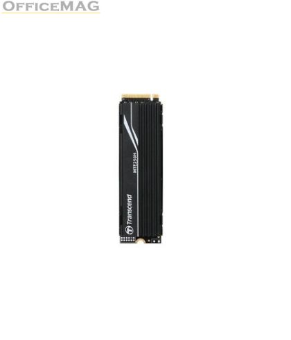 Твърд диск Transcend 1TB, M.2 2280, PCIe Gen4x4, NVMe, 3D TLC, with Dram(Metal Heatsink)