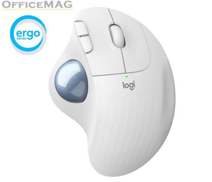 Мишка Logitech ERGO M575 - OFFWHITE - EMEA