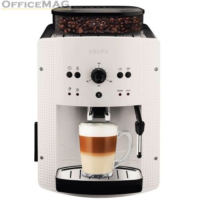 Кафеавтомат Krups EA810570, Espresseria Automatic Manual, Coffee machine, 1450W, 15 bar, white