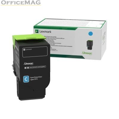 Консуматив Lexmark C2320C0 C/MC2325, 2425, 2535, MC2640 Cyan Return Programme 1K Toner Cartridge