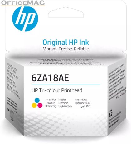 Консуматив HP 6ZA18AE Tri-Color Printhead