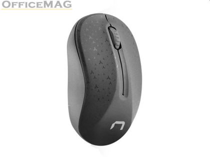 Мишка Natec Mouse Toucan Wireless 1600 DPI Optical Black-Grey