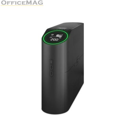 Непрекъсваем ТЗИ APC Back-UPS Pro 2200VA for Gaming, 230V, Pure Sinewave, LCD, Black, Schuko