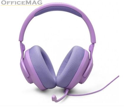 Слушалки JBL QUANTUM 100M2 PUR Wired over-ear gaming headset with detachable mic and mute option