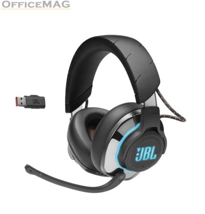 Слушалки JBL QUANTUM 810 Wireless over-ear performance gaming headset with Active Noise Cancelling and Bluetooth