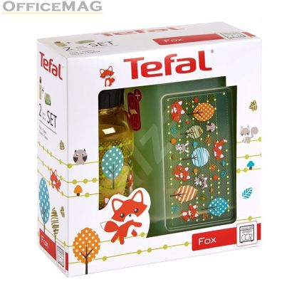 Кутия и бутилка Tefal Tritan Fox Комплект