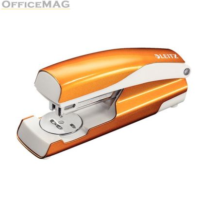 Телбод Leitz 5502 Wow Colours Метален, до 30 л. Оранжев