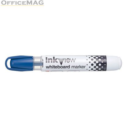 Маркер за бяла дъска Uni InkView PWB-202 Объл връх 1.8-2.2 mm Син