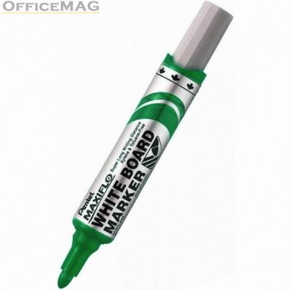 Маркер бяла дъска Pentel Maxiflo Объл Зелен 6.0 mm