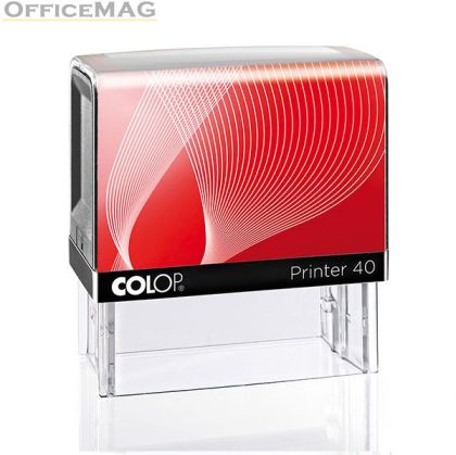 Печат Colop Printer 40 Правоъгълен 23x59 mm