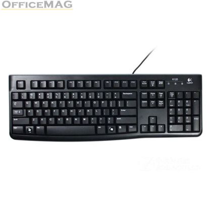 Клавиатура Logitech K120 USB, Черна