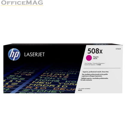 Консуматив HP 508X High Yield Magenta Original LaserJet Toner Cartridge (CF363X)