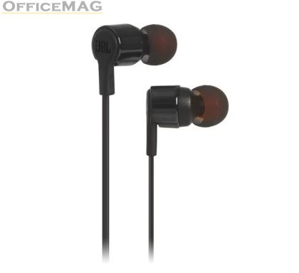 Слушалки JBL T210 BLK In-ear headphones