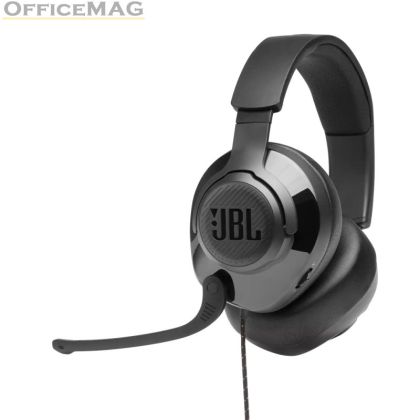 Слушалки JBL QUANTUM 200 BLK Wired over-ear gaming headset with flip-up mic