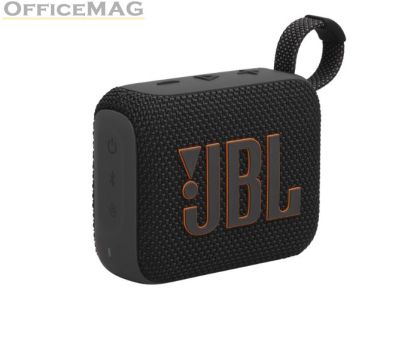 Тонколони JBL GO 4 BLK Ultra-portable waterproof and dustproof Speaker