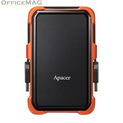 Твърд диск Apacer AC630, 2TB 2.5" SATA HDD USB 3.2 Military-Grade Shockproof Portable Hard Drive