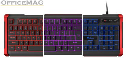 Клавиатура Genesis Gaming Keyboard Rhod 410 US Layout Backlight