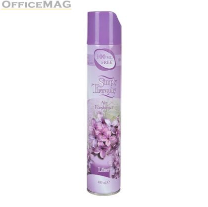 Ароматизиращ спрей SIMPLY THERAPHY 400 ml, Liliac