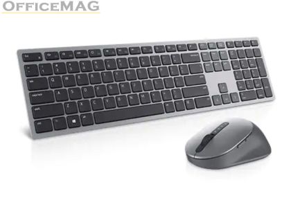 Комплект Dell Premier Multi-Device Wireless Keyboard and Mouse - KM7321W