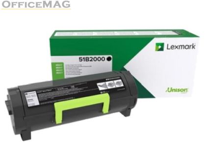 Консуматив Lexmark 51B2000 MS/MX317, 417, 517, 617 Return Programme 2.5K Toner Cartridge