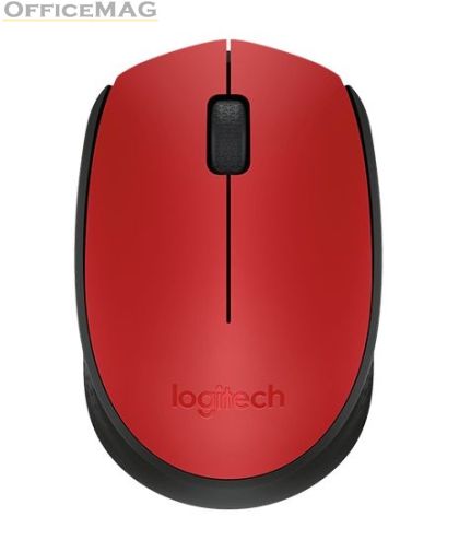 Мишка Logitech Wireless Mouse M171 Red